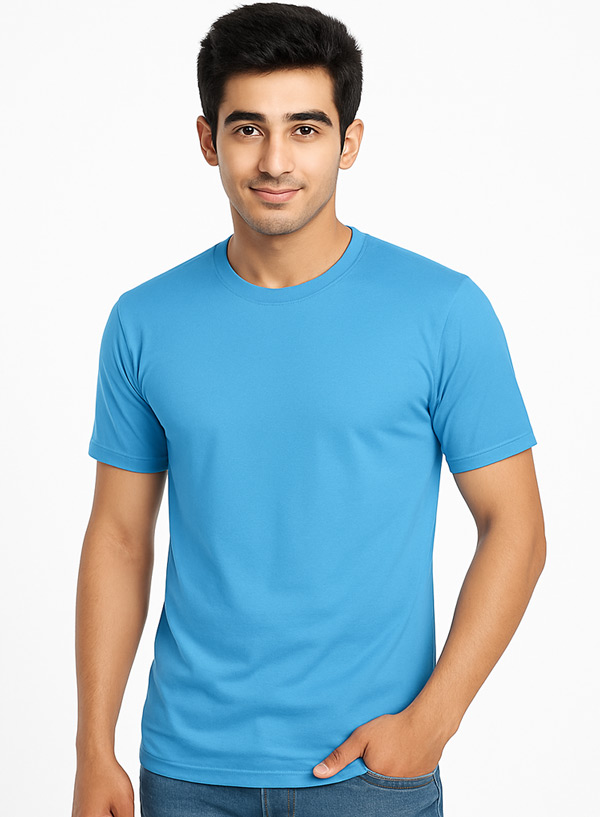 Home 7 Nirmal-net-sky-blue-t-shirts