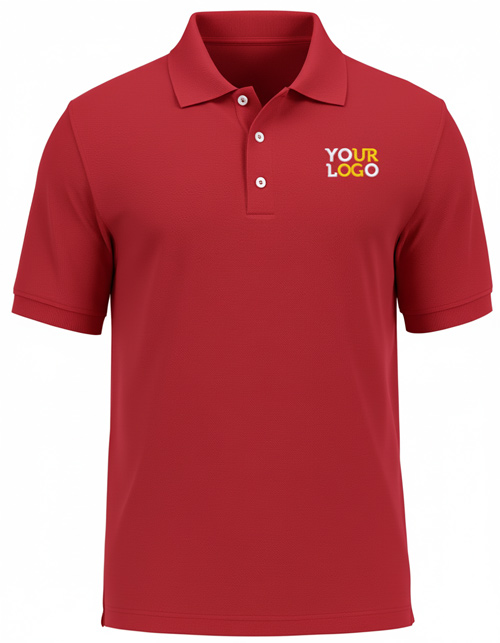 Maroon-Polo-T-shirt