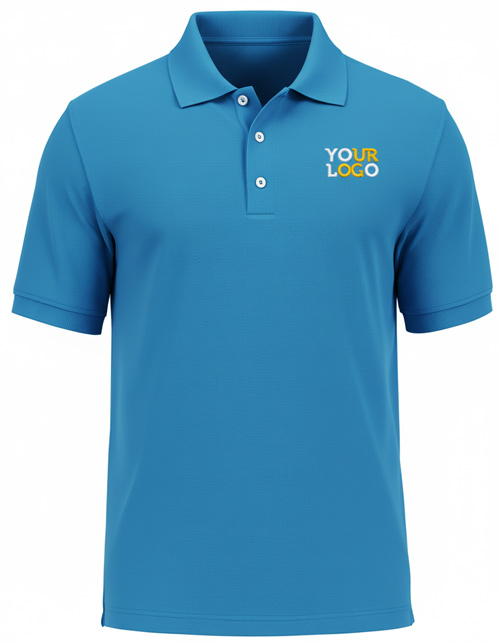Sky-Blue-Polo-T-shirt