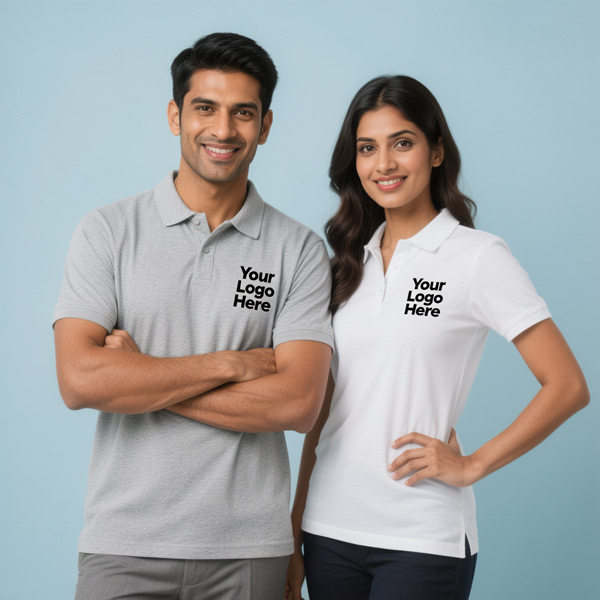 Poly-Cotton-Collar-T-Shirts