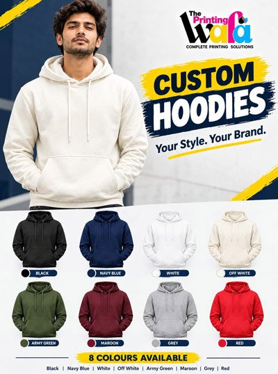 Custom Hoodies in Delhi